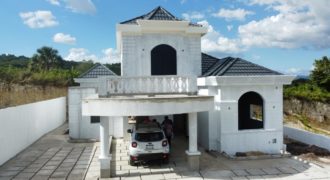 Amazing Unfinished 3 Bedroom 2 Bathroom House For Sale in Santa Cruz, St Elizabeth, Jamaica